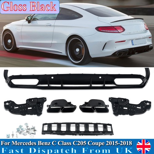 Rear bumper diffuser - rear, exhaust