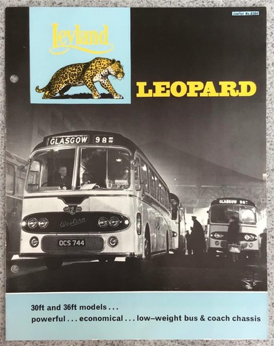 Leyland leopard bus - leyland, coach