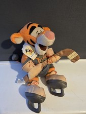 Rare Vintage Disney Hockey Tigger Bean Bag Plush New With Tags Memrobilia