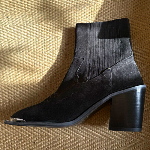 Schuh women black suede - women’s,