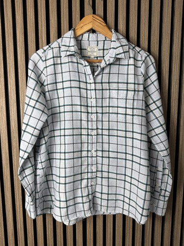 Fat face grey teal check - teal,