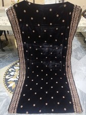 Embrioded Velvet shawl premium