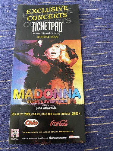 Madonna sticky sweet tour - sticky,