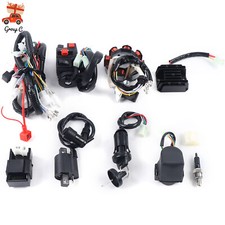 Electric Wiring Harness Loom Kit CDI Stator GY6 50cc-150cc ATV Quad 4-Wheeler