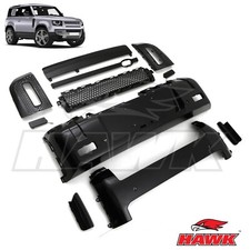 BLACK BUMPER TRIM GRILLE KIT