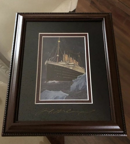 Maiden voyage titanic print - maiden,