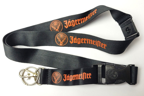 Jägermeister lanyard keychain - jägermeister,