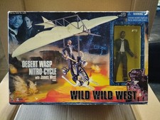 X-TOYS - WILD WILD WEST - DESERT WASP NITRO-CYCLE WITH JAMES WEST - BNIB - 1999