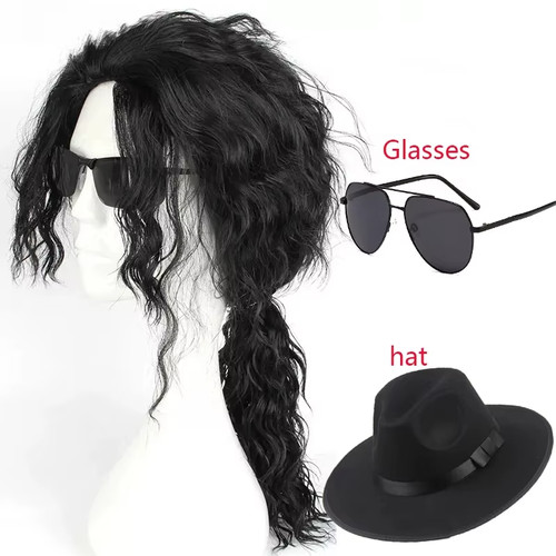 Michael jackson cosplay wig - michael,