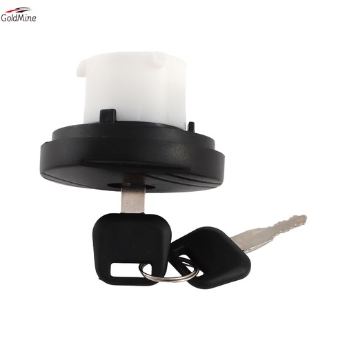 Fuel tank locking - tank, cap