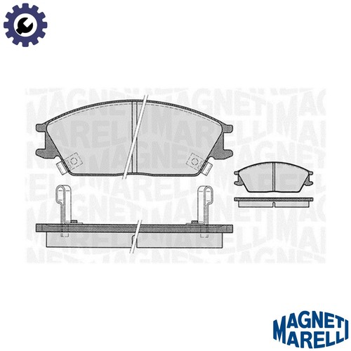 Brake pad set disc - brake,