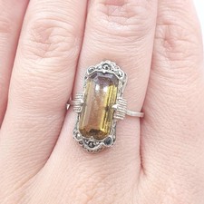 Antique Art Deco Solid Silver