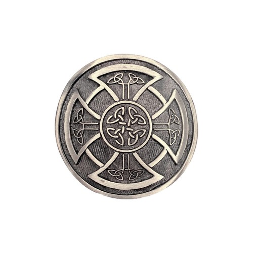 Round celtic knot kilt belt - celtic,
