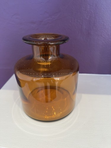 Dartington crystal glass vase - dartington,