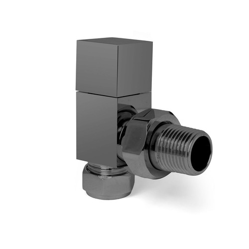 Square gunmetal angled - gunmetal,