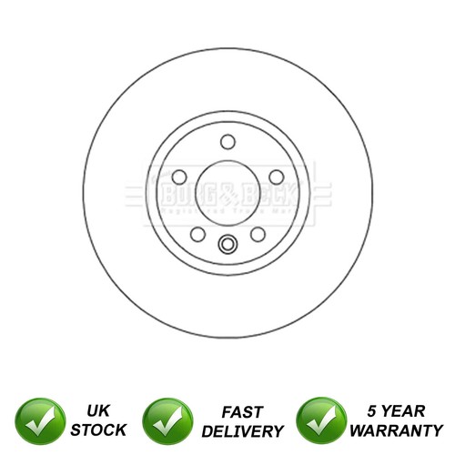 Brake disc front - disc, sjr