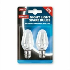 2x Spare Night Light Bulb 7W