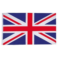 Union Jack Flag Brass Eyelets