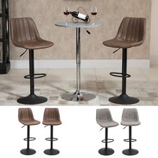 Set Of 2 Microfiber Retro Tub