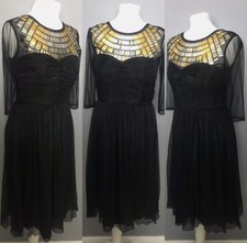 M&S Twiggy Black Embellished