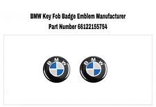 2x Bmw Key Fob Badge 11mm