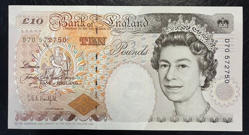 Old ten pound note - old,