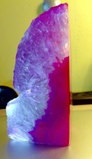 Three Brazilian Agate Geodes balance, harmony, and emotional crystal healing.