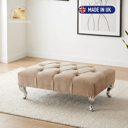 Chesterfield ottoman footstool - chesterfield,
