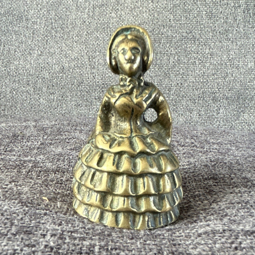 Victorian style brass lady - victorian,