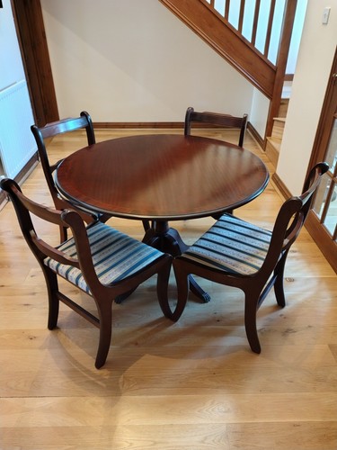 Reproduction mahogany round