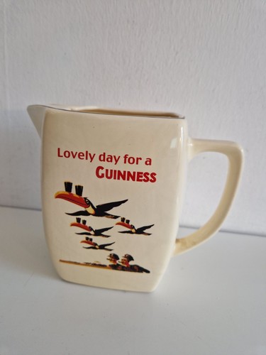 Vintage guinness ceramic jug - vintage,