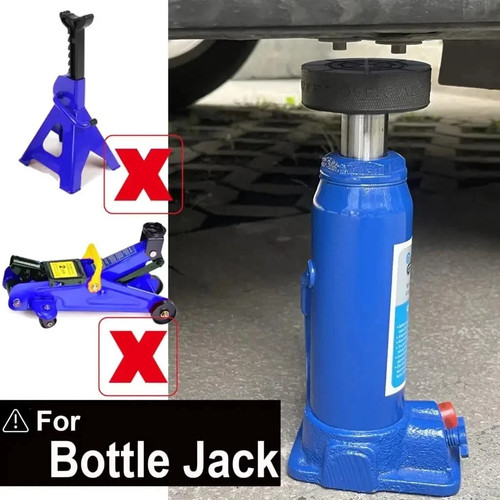 Bottle jack pad with - bottle,