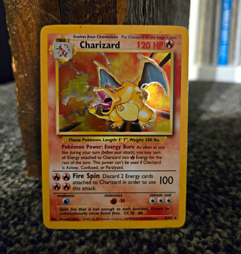 Pokémon base set - base, charizard