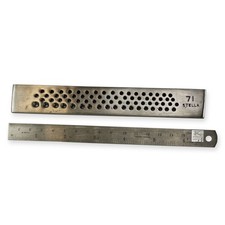Jewellers Drawplate 71 Round