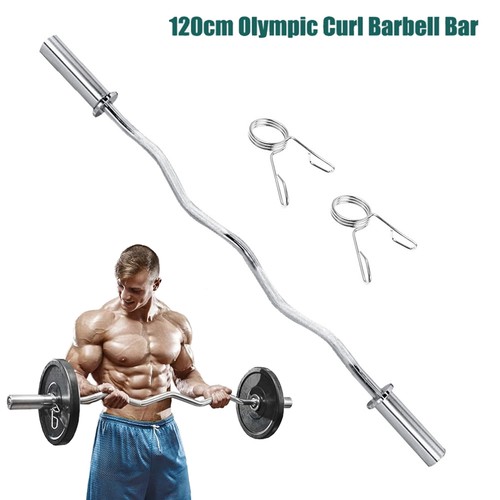 120cm chrome olympic curl - 120cm,