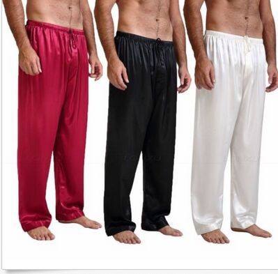 Mens silk satin pajamas - mens,