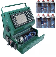 Portable Butane Gas Heater + 8