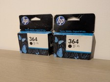 2 X HP 364 BLACK CB316EE INK