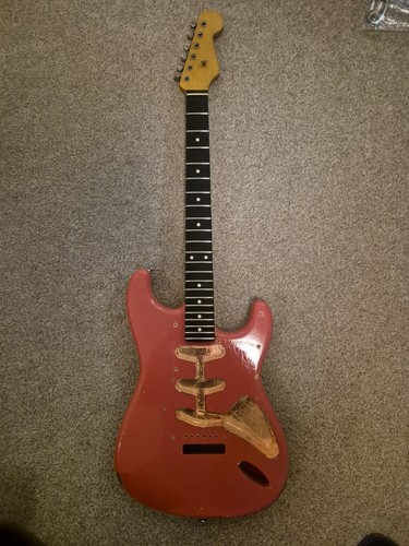 Stratocaster alder nitro - stratocaster, alder,