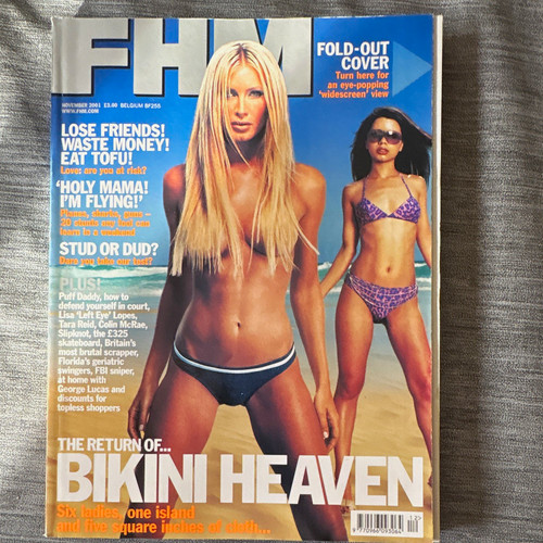 Fhm magazine november - fhm, 2001