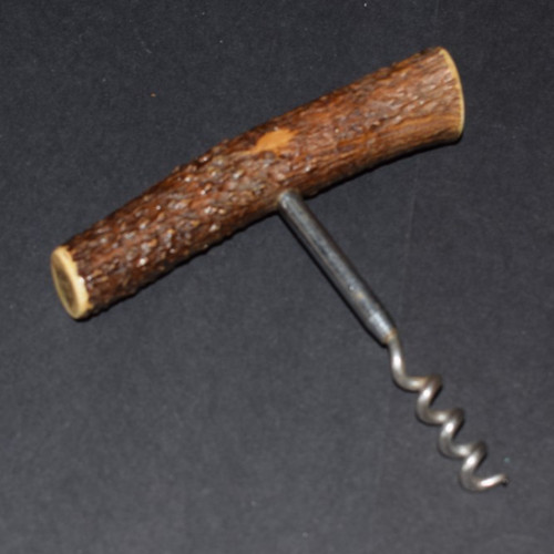 Genuine stag horn handled