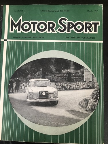 Motor sport magazine march - motor,