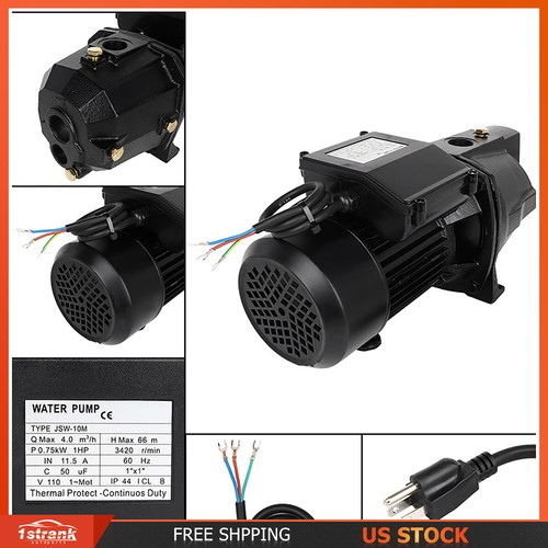 Shallow well jet pump w - 1, w/