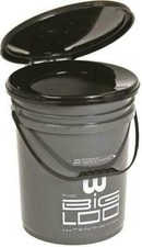 Outdoor Revolution The Big Loo Camping Portable Toilet Bucket Portable Loo Grey
