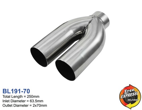 Exhaust tailpipe tip bmw - tip,