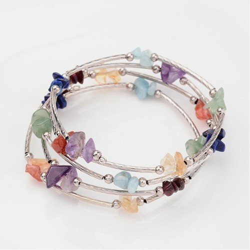 Natural gemstone bracelet - natural, bead