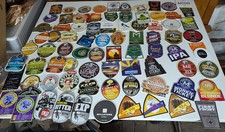 80 real ale beer assorted pump clips - new and unused - some rare examples