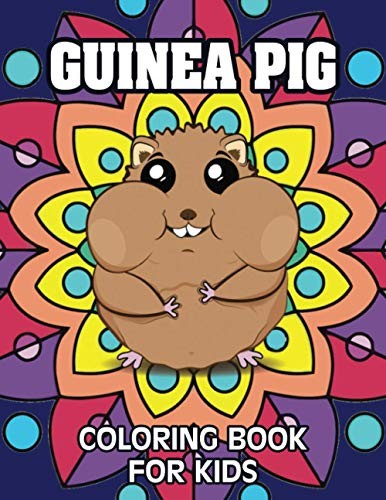 Guinea pig coloring book - book, for