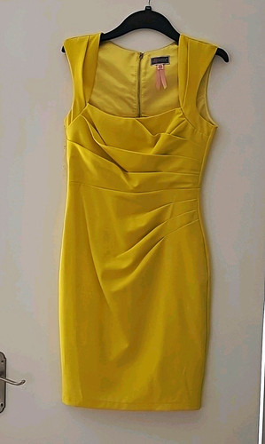 Lipsy london yellow sleeveless - lipsy,
