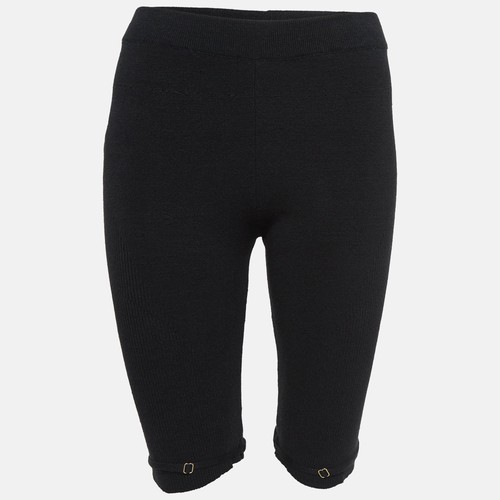 Jacquemus black rib knit - black,